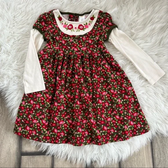 Gymboree Floral Dress Size 5
